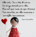 Recados e Imagens - Cora Coralina 